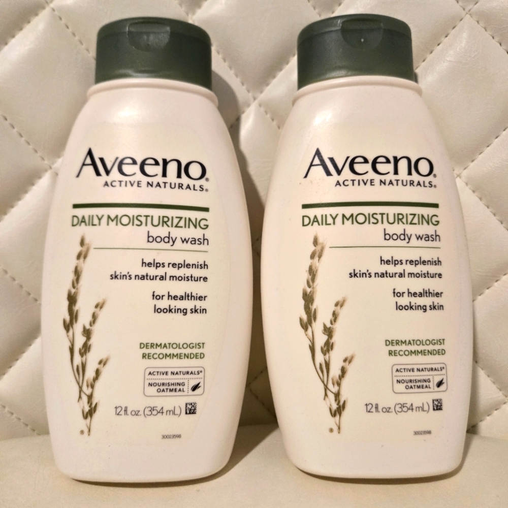 2 Aveeno Daily Moisturizing Body Wash Active Naturals